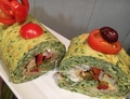 ROTOLO CON LARDO, SCAMORZA E VERDURE GRIGLIATE