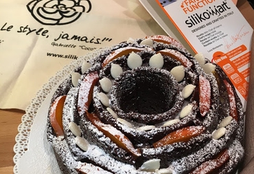 TORTA AL CACAO CON CACO PERSIMON