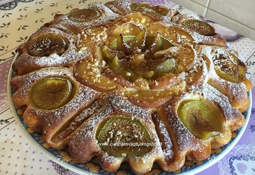 TORTA DI RICOTTA, FICHI E MELE A TUTTO GUSTO