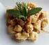 GNOCCHI DI COUS-COUS CON SUGO DI BELGA E PANCETTA