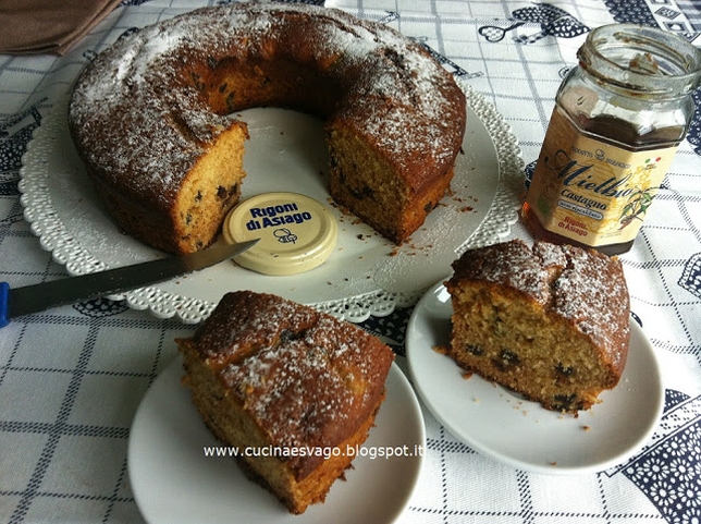 CIAMBELLA ALLA RICOTTA CON MIELE DI CASTAGNO