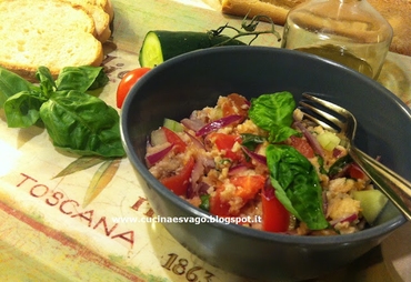 PANZANELLA TOSCANA: PANE TRASFORMISTA