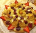 CROSTATA CON FARINA DI FARRO, CREMA E FRUTTA