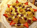 CROSTATA CON FARINA DI FARRO, CREMA E FRUTTA