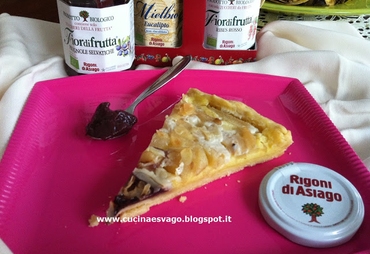 CROSTATA DI PERE, CREMA PASTICCERA E MARMELLATA