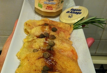 POMODORI VERDI FRITTI CON SALSA D'ACCIUGHE