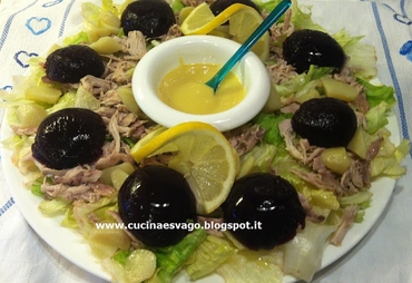 TONNO DI POLLO CON GELATINA DI MIRTILLO
