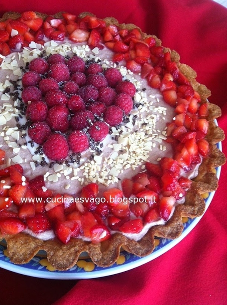 CROSTATA ALLA RICOTTA PER LA FESTA DELLA MAMMA
