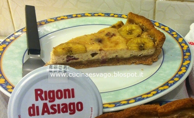 CROSTATA CON FARINA DI CASTAGNE E MASCARPONE