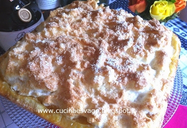 CROSTATA DI MELE CON MARMELLATA E MERINGA MORBIDA