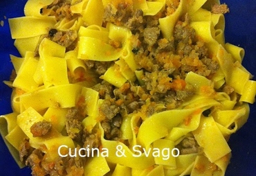 PAPPARDELLE AL RAGU' D'ANATRA: BONTA' ASSOLUTA