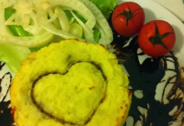 TORTINO DI PATATE E VERDURE