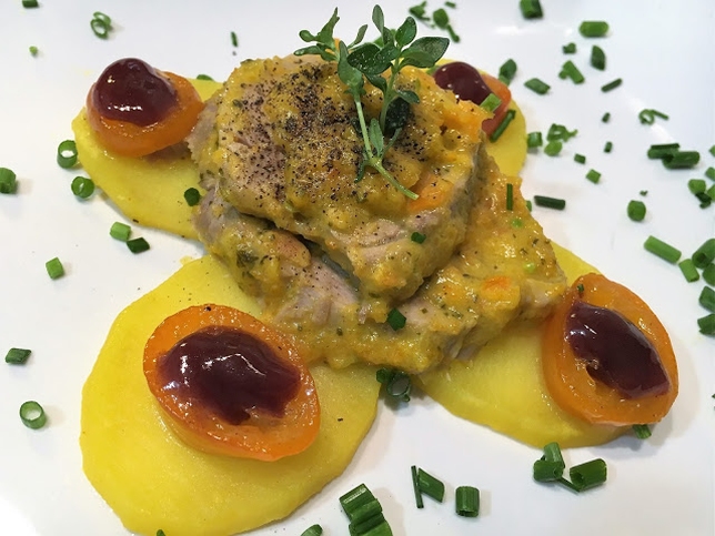 FILETTO DI MAIALE CON MANDARINI CINESI (CUMQUAT)