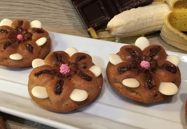 TORTINE CON BANANA E CIOCCOLATO: GUSTO CLASSICO
