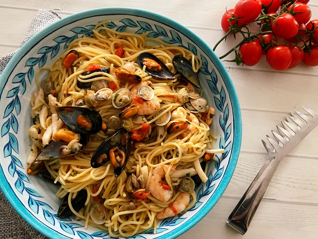 PASTA ALLO SCOGLIO: PRIMO PIATTO DI PESCE