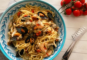 PASTA ALLO SCOGLIO: PRIMO PIATTO DI PESCE