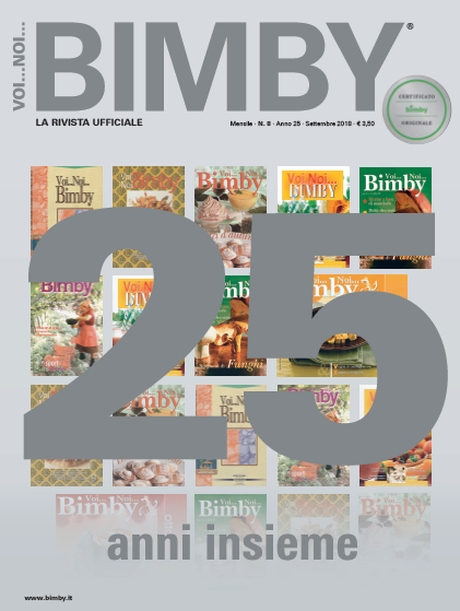 AUGURI BIMBY: LA RIVISTA COMPIE 25 ANNI