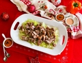 BOLLITO DI MAIALE E 2 SALSE IN ACCOMPAGNAMENTO