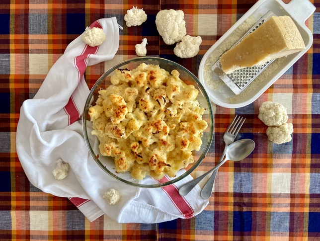 CAVOLFIORE GRATINATO: GUSTOSA RICETTA AL FORNO