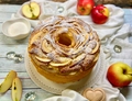 CHIFFON CAKE ALLE MELE PER SAN VALENTINO