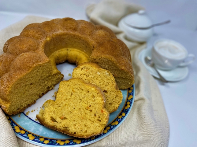 PAN BRIOCHE CON PATATE DOLCI, MORBIDA DELIZIA