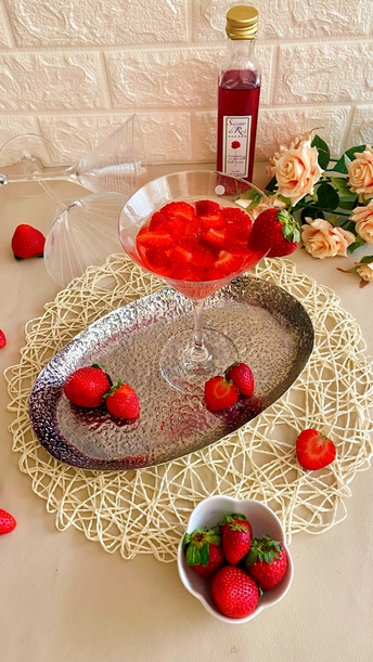 COCKTAIL CON SCIROPPO DI ROSE: 1 AMORE UNICO!