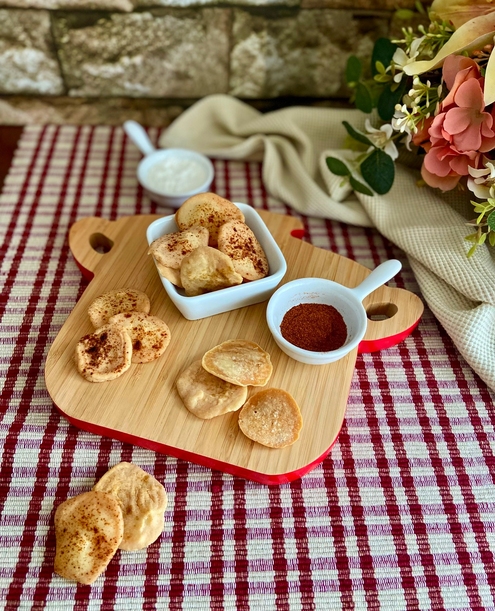 RICETTA CRACKER DI RISO CON PAPRIKA SENZA GLUTINE