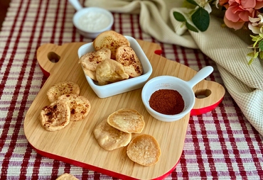 RICETTA CRACKER DI RISO CON PAPRIKA SENZA GLUTINE