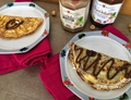 CREPES DOLCI ALLA CREMA DI NOCCIOLE E PANNA