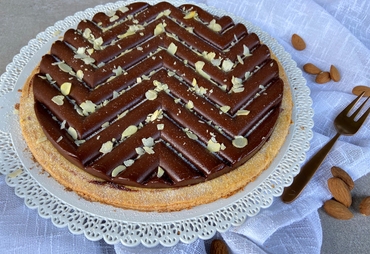 CROSTATA CON CREMOSO AL CIOCCOLATO, DELIZIA PURA!