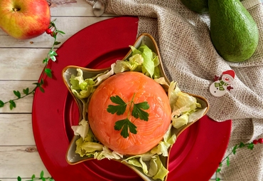 ANTIPASTO FACILE: CUPOLA DI SALMONE E AVOCADO