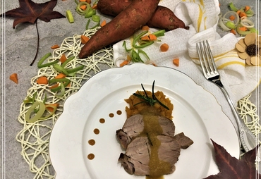 FILETTO DI MAIALE CON PATATE DOLCI: UNA DELIZIA!