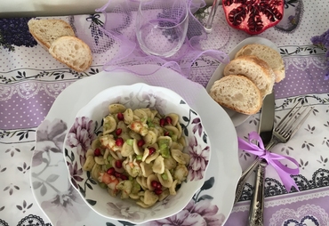 ORECCHIETTE  GAMBERI E BROCCOLETTI: PRIMO DA CHEF