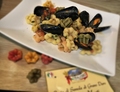 PASTA CON CREMA DI CANNELLINI E COZZE