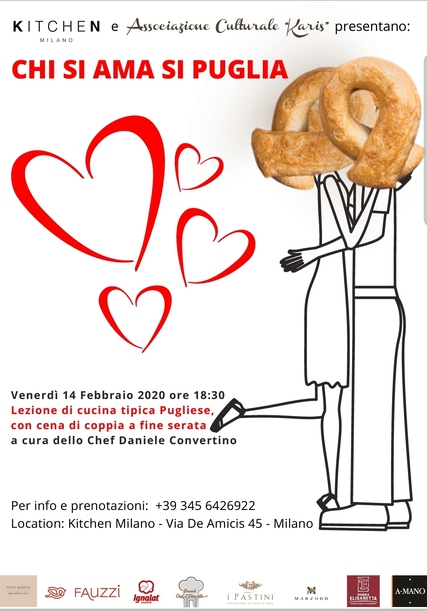 FESTEGGIA SAN VALENTINO CON LA PUGLIA A MILANO!