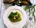 PASTA AL PESTO DI BASILICO, FAGIOLINI E PATATE