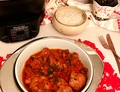 POLLO ALLA CACCIATORA CON OLIVE TAGGIASCHE