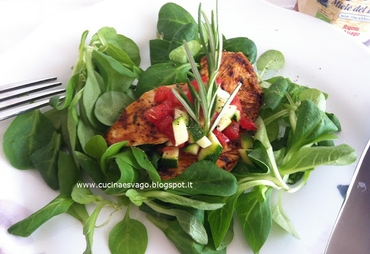 PETTO DI POLLO MARINATO AL LIME E MIELE