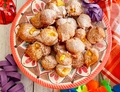 FRITTELLE CON CREMA PASTICCERA: DOLCE CARNEVALE