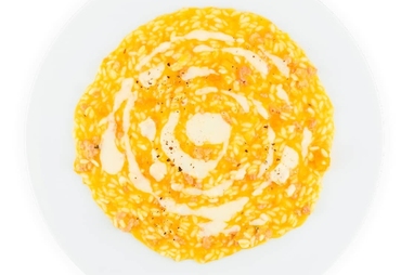RISOTTO  ZUCCA E SALSICCIA: DOLCE E SAPORITO