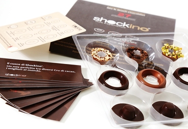 SHOCKINO: LA PRALINA COMPONIBILE DI DESIGN