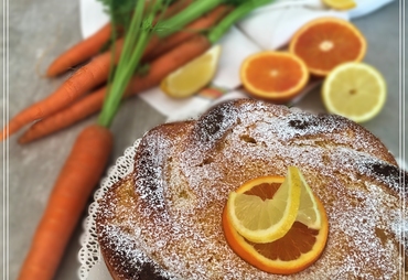 TORTA ACE CON ARANCIA LIMONE E CAROTE