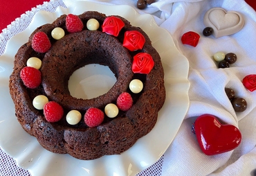 TORTA DI SAN VALENTINO AL CACAO: DOLCE PER DUE!