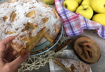 TORTA DI MELE:SOFFICE, PER UNA SANA COLAZIONE