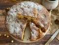 RICETTA TORTA DI MELE CON FICHI E NOCCIOLE