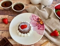 TORTINO AL CIOCCOLATO IN FRIGGITRICE AD ARIA
