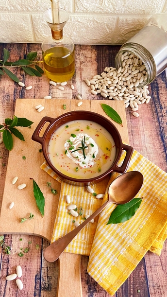 VELLUTATA DI FAGIOLI CANNELLINI, BUONA E CREMOSA