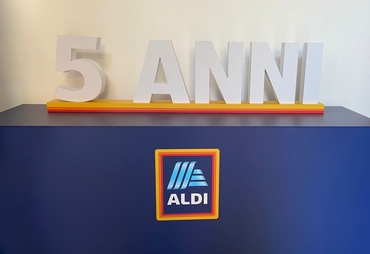 ALDI FESTEGGIA I SUOI PRIMI 5 ANNI IN ITALIA