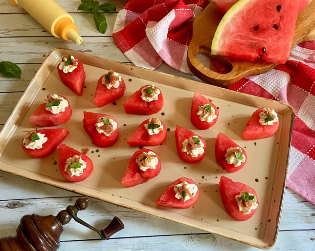 RICETTA ESTIVA CON L’ANGURIA: FRESCO FINGER FOOD