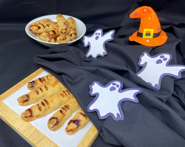 BISCOTTI DI HALLOWEEN: LE DITA DELLA STREGA